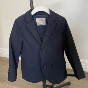 Boy’s navy suit